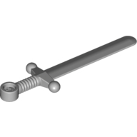 Weapon Sword / Greatsword Round (Chrome Silver)