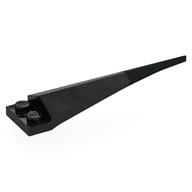 Plate Special 1 x 2 with Angular Extension and Flexible Black Tip (Black)