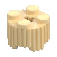 Brick Round 2 x 2 [Grill] (Tan)