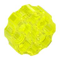 Large Figure Weapon, Barrel with 2 Pin Holes and 3 Axle Holes (Trans-Neon Green)
