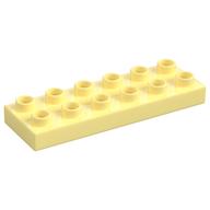 Duplo Plate 2 x 6 (Bright Light Yellow)