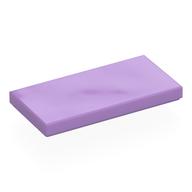 Tile 2 x 4 with Groove (Medium Lavender)