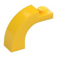 Brick Arch 1 x 3 x 2 Curved Top (Yellow)