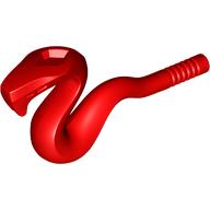 Animal, Snake with Straight Tail (Red)