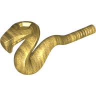 Animal, Snake with Straight Tail (Pearl Gold)