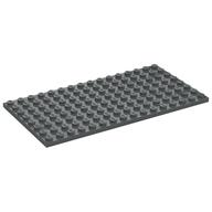 Plate 8 x 16 (Dark Bluish Gray)