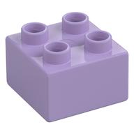 Duplo Brick 2 x 2 (Lavender)