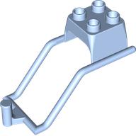 Duplo Horse Harness (Bright Light Blue)