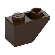 Brick Sloped Inverted 45° 2 x 1 (Dark Brown)