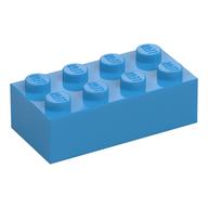 Brick 2 x 4 (Dark Azure)
