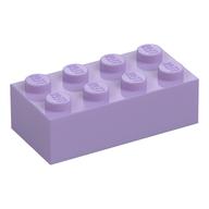 Brick 2 x 4 (Lavender)