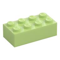 Brick 2 x 4 (Yellowish Green)