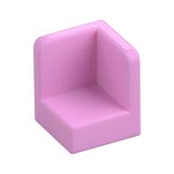 Panel 1 x 1 x 1 Corner (Bright Pink)