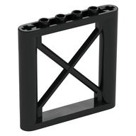 Support 1 x 6 x 5 Girder Rectangular (Black)
