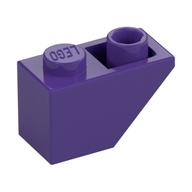Brick Sloped Inverted 45° 2 x 1 (Dark Purple)