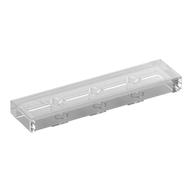Tile 1 x 4 with Groove (Trans-Clear)