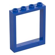 Door Frame 1 x 4 x 4, Holes (Lift) (Blue)