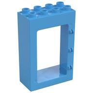 Duplo Door Frame 2 x 4 x 5 (Medium Blue)
