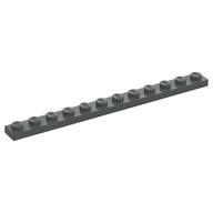 Plate 1 x 12 (Dark Bluish Gray)
