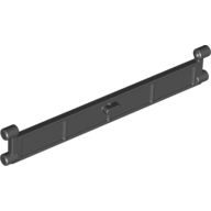 Garage Roller Door Section with Handle (Black)
