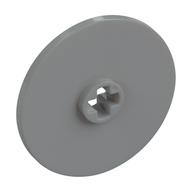 Technic Disc 3 x 3 (Light Bluish Gray)