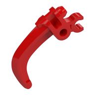 Large Figure Weapon Claw, with Clip (Red)