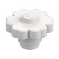 Plant, Flower 2 x 2 - Round [Open Stud] (White)