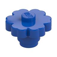 Plant, Flower 2 x 2 - Round [Open Stud] (Blue)