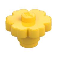Plant, Flower 2 x 2 - Round [Open Stud] (Yellow)