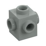 Brick Special 1 x 1 Studs on 4 Sides (Light Gray)