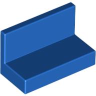Panel 1 x 2 x 1 [Square Corners] (Blue)