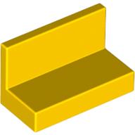 Panel 1 x 2 x 1 [Square Corners] (Yellow)