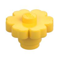 Plant, Flower 2 x 2 - Round [Solid Stud] (Yellow)