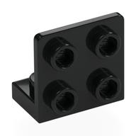 Bracket 1 x 2 - 2 x 2 Inverted (Black)