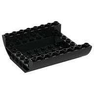 Brick Curved Inverted 8 x 8 x 2 Double (Black)
