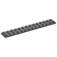 Plate 2 x 14 (Dark Bluish Gray)