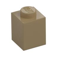 Brick 1 x 1 (Dark Tan)