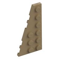 Wedge Plate 6 x 3 Left (Dark Tan)