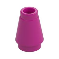 Cone 1 x 1 [Top Groove] (Magenta)
