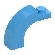 Brick Arch 1 x 3 x 2 Curved Top (Medium Blue)