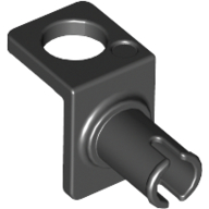 Minifig Neckwear Bracket with Technic Pin (Black)