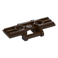 Technic Link Tread Wide with Two Pin Holes, Reinforced (Dark Brown)