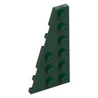 Wedge Plate 6 x 3 Left (Dark Green)