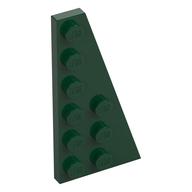 Wedge Plate 6 x 3 Right (Dark Green)