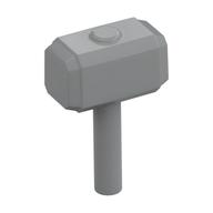 Tool Hammer / Sledgehammer (Light Bluish Gray)