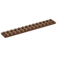 Plate 2 x 14 (Reddish Brown)