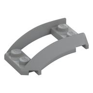 Wheel Arch, Curved Wedge 4 x 3 with 2 x 2 Opening and 4 Studs (Light Bluish Gray)