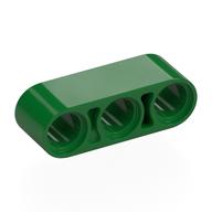 Technic Beam 1 x 3 Thick (Green)