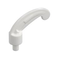 Headwear Accessory Plume / Feather Small with Pin (White)