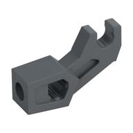 Arm Mechanical with Clip [Thick Support] (Flat Silver)